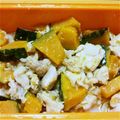 mitotin's cooksnap of when they made ルクエで＊かぼちゃのポークジンジャー.