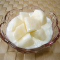 kemeta's cooksnap of when they made 梨のヨーグルトソースがけ.