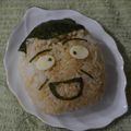 よっしゃん's cooksnap of when they made キャラ弁　ちびまるこちゃん～父　ヒロシ.