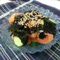 ぽっぽぺぺ's cooksnap of when they made きゅうり＆トマトのこんぶ茶でサラダ★.
