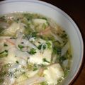 mizza's cooksnap of when they made 風邪の胃に優しい豆腐のふわんふわん.