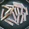 ほ～ちゃん♪'s cooksnap of when they made 余った餃子の皮で★ギョニソ巻.