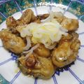 ぺこぺこ312's cooksnap of when they made ＊牡蠣のガーリックバター醤油＊.