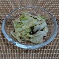 朔耶's cooksnap of when they made 梅干と塩昆布で♪簡単キャベツサラダ.