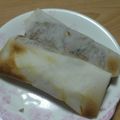 りっこ1210's cooksnap of when they made トースターで揚げない♪残りカレーの春巻き.