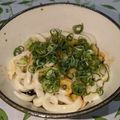 yama_miu's cooksnap of when they made 超節約でウマー！30円で本格伊勢うどん♪.