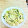 わっぱっぱ's cooksnap of when they made ねぎと豆腐のオイスター炒め☆いり卵のせ.