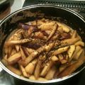 asukabany's cooksnap of when they made 甘辛が◎！すき焼のたれで☆薩摩芋きんぴら.
