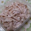 ほ～ちゃん♪'s cooksnap of when they made 塩麹でしっとりホロホロ蒸しささみ♪.