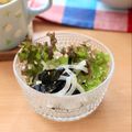 runa10's cooksnap of when they made 新玉ねぎと韓国海苔のサラダ♪.