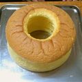 mizukikoku's cooksnap of when they made 秘伝!!絶対失敗しないシフォンケーキ☆.