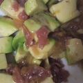 夏みっふぃー's cooksnap of when they made アボカドとなめたけの梅和え.