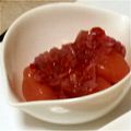 ぁみぁみ's cooksnap of when they made さしみこんにゃくの梅ドレサラダ☆低カロ♪.