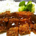 ayumikei's cooksnap of when they made とんかつ.