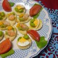 白いカピバラ's cooksnap of when they made パンDEカナッペ.