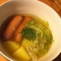 sugaryuuki's cooksnap of when they made レタスたっぷり☆あったかスープ.