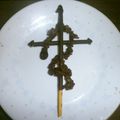 白いぐれーぷ's cooksnap of when they made ポッキーで簡略ハガレン☆マーク.
