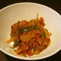 micthanks's cooksnap of when they made 切り干し大根とツナのカレー味噌炒め.