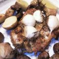 こと☆mama's cooksnap of when they made 鶏のグリルにんにくまるごとロースト.