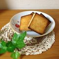 かおpon's cooksnap of when they made 焼きバームクーヘン♫サクッとふわ～が♡.