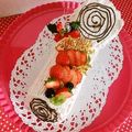 だいはな's cooksnap of when they made イチゴジャムクリームのロールケーキ.