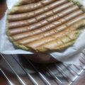 まあむ★'s cooksnap of when they made ほんのり優しいミルク抹茶シフォンケーキ.