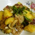 ange216's cooksnap of when they made さつまいもの甘味噌炒め.