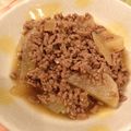 marimekkot's cooksnap of when they made ひき肉大根の煮物～♪.