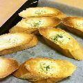 garneeet's cooksnap of when they made 簡単ガーリックトースト＼^^／.