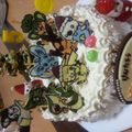 マイっちんぐ麻衣子's cooksnap of when they made キャラデコポケモン＊クリスマスケーキ.