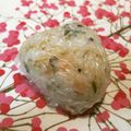 m@n@'s cooksnap of when they made 明太チーズおにぎり☆.