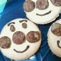 もっぽもっぽ★'s cooksnap of when they made 簡単♥サクサク♥アンパンマンクッキー.