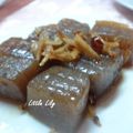 littlelily2007's cooksnap of when they made こんにゃくのトウガラシ醤油炒め.