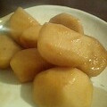 ベランダにネギ's cooksnap of when they made おふくろの味★さといもの煮っころがし★.
