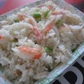 hamjiro's cooksnap of when they made かにおこわのような…洋風かにかまおこわ♪.