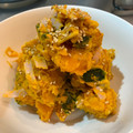 おかけこ's cooksnap of when they made かぼちゃとハムの和風サラダ.