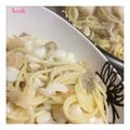 kemi★'s cooksnap of when they made 鱈の和風パスタ大葉にんにく醤油使用♪♪.