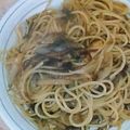 あざらしの赤ちゃん's cooksnap of when they made ピリ辛海苔の佃煮パスタ.