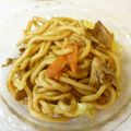 あやちん０８１６'s cooksnap of when they made お酒にも合う梅とオイスターソース焼うどん.