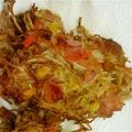 kocoa0000's cooksnap of when they made もやしベーコンコーンのかき揚げ丼.