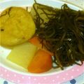 はまはまっこ's cooksnap of when they made ☆簡単☆切りこんぶとがんもの煮物.