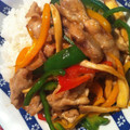 ricrac's cooksnap of when they made エリンギで☆簡単安価に青椒肉絲風.