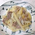 RoomA's cooksnap of when they made 牛肉とじゃがいものオイスターソース炒め.
