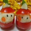 macco♪♯'s cooksnap of when they made クリスマス♪トマトのサンタさん★.