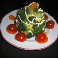 梅花月☆'s cooksnap of when they made ❊ブロッコリーdeクリスマスツリー❊.