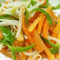 ゆめめ☆'s cooksnap of when they made 簡単！　ピーマン＆もやし＆人参のナムル.