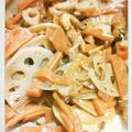 とらさんまま♡'s cooksnap of when they made レンコンとちくわのきんぴら.