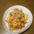 にゃんこ・サーサリー's cooksnap of when they made 牛肉とピーマンの味噌炒め ～ご飯の友～.