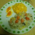momo1103's cooksnap of when they made 冷蔵庫の材料でお米から作るチーズリゾット.
