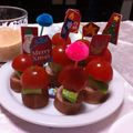 ことあや☆ママ's cooksnap of when they made クリスマス/お手軽プチデコピンチョス.